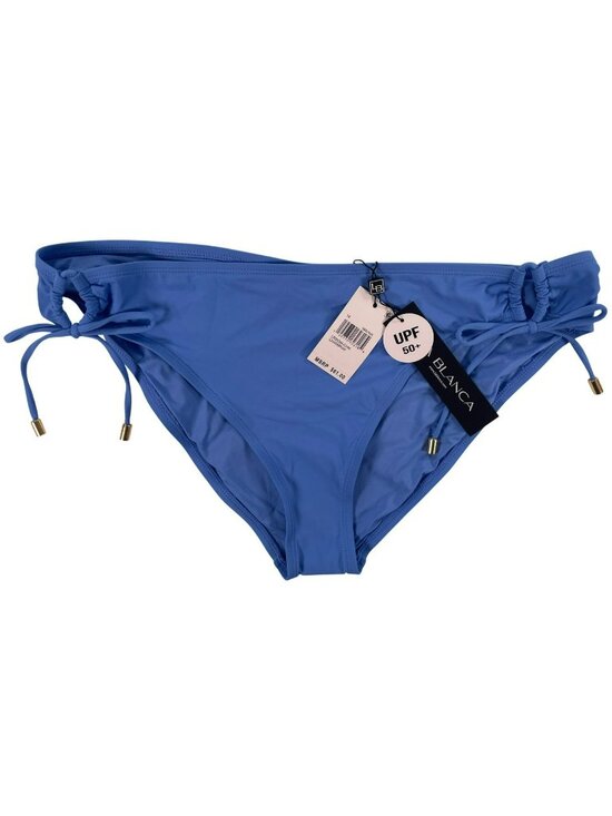 La Blanca Other - La Blanca Chambray Bikini Bottom Side Ties UPF 50+ Nylon Blend Women's Sz 16 NEW